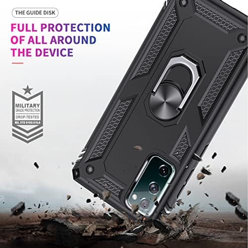 Leyi for Samsung Galaxy S20 Fe Case, Samsung S20 Fe 5g Case עם [2 חבילות] מגן מסך זכוכית מחוסמת, [כיתה